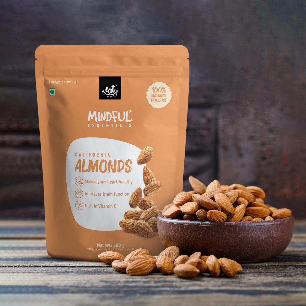 Raw Almonds (1kg)